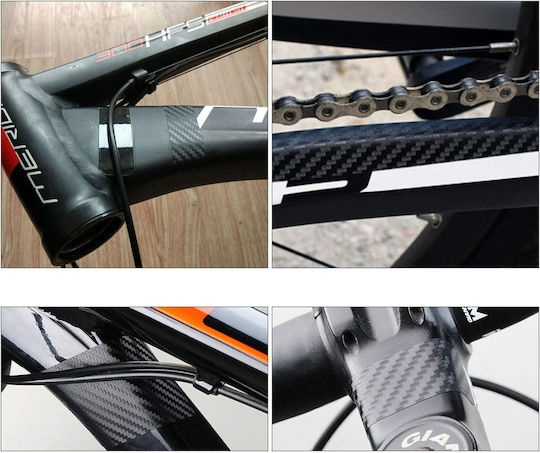 Set 20 stickere de protecție cadru bicicletă Zola protecție lac împotriva zgârieturilor