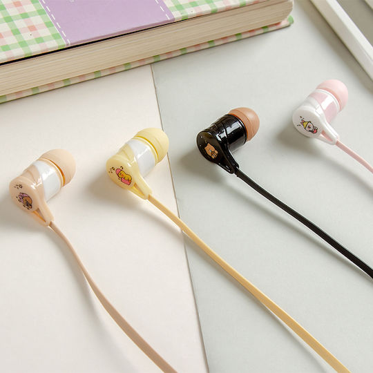 CS-180 In-ear Handsfree με Βύσμα 3.5mm Κίτρινο