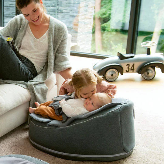 Doomoo Manual Relax pentru Bebeluși Seat 'n' Swing Gri pentru Copil până la 9kg