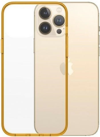 PanzerGlass ClearCase Antibacterial Limited Edition Back Cover Σιλικόνης Tangerine (iPhone 13 Pro Max)
