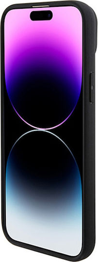 BMW Signature Logo Imprint Back Cover Πλαστικό Μαύρο (iPhone 15)
