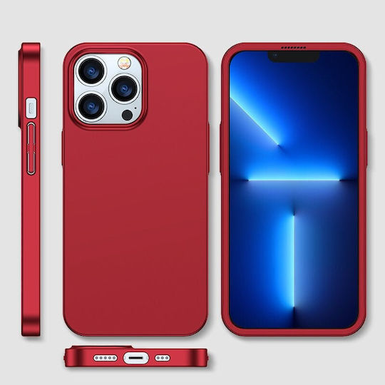 Joyroom 360 Full Cover Πλαστικό 0.76mm Κόκκινο (iPhone 13 Pro Max)