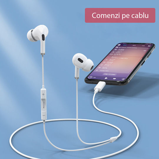 Yesido YH-35 În ureche Handsfree cu Mufă 3.5mm Alb