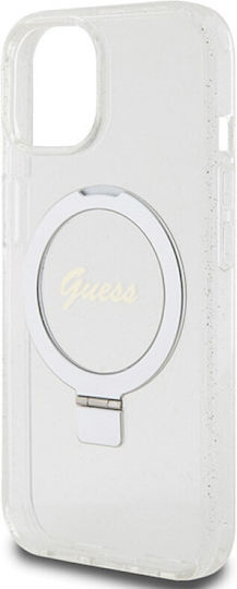 Guess Iml Back Cover Πλαστικό Διάφανο (iPhone 15)