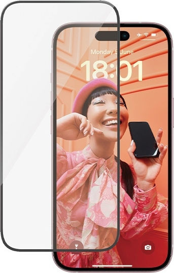 PanzerGlass Bundle Back Cover Plastic Transparent (iPhone 15) B1172+2809