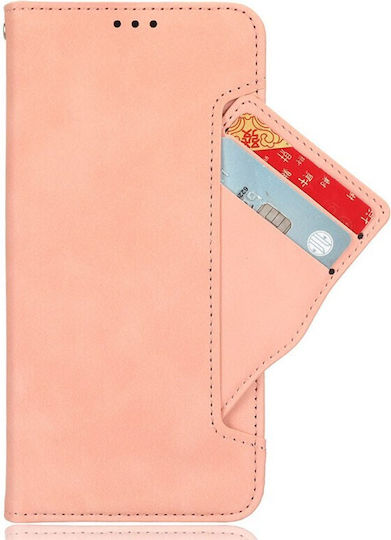 Multiple Cards Wallet Pink (Motorola Edge 50 Ultra 5G)