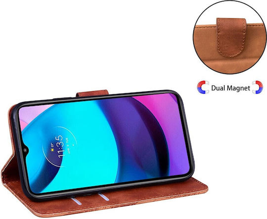 Butterfly Wallet Καφέ (Moto E13)