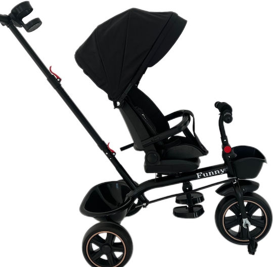 Lustiges Wandelbar mit Elterngriff Schwarz