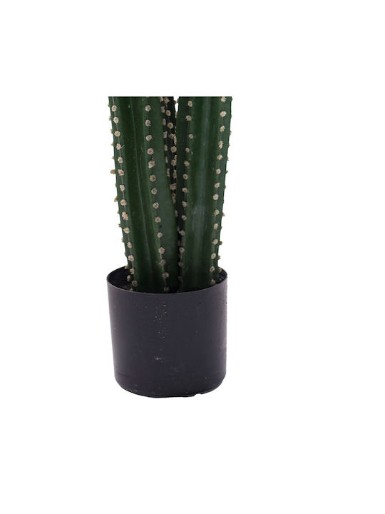 Künstliche Pflanze im Topf Kaktus Grün 85cm Inart