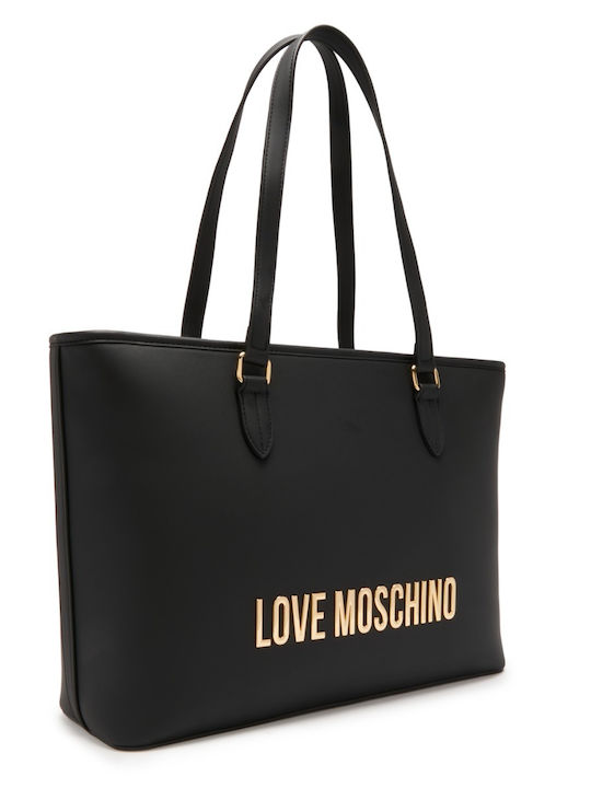 Geantă de damă Shopper De umăr Neagră