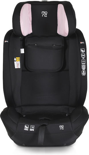 Moni Isafe Baby Car Seat i-Size with Isofix Pink 9-36 kg