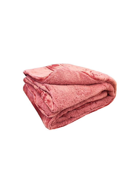Sunshine Duvet Cover Single 160x240cm Pink Squirrel