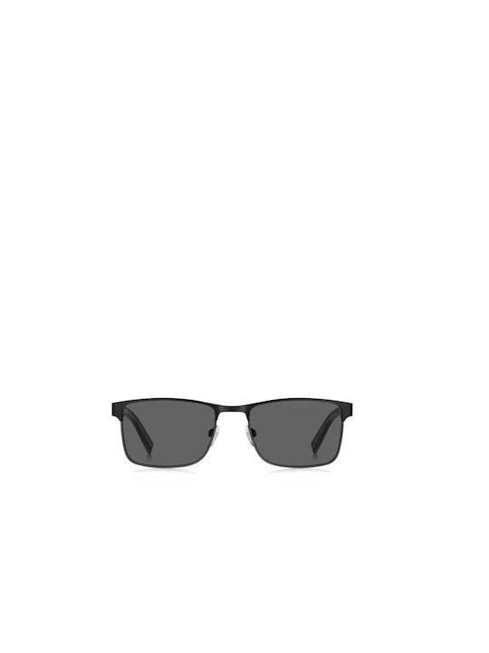 Tommy Hilfiger Sonnenbrillen mit Schwarz Rahmen und Schwarz Polarisiert Linse TH2040/S TI7/M9