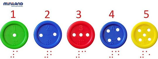 Set 140 Buttons Educational Activities Miniland