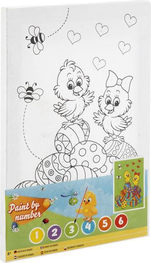Painting By Numbers Easter Wishes