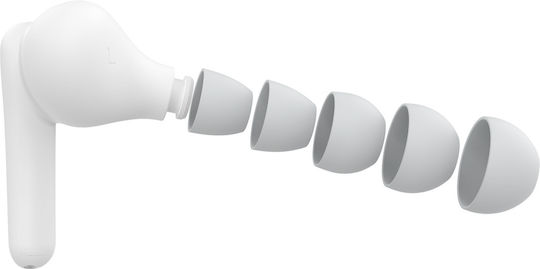 Belkin SoundForm Nano 2 In-ear Bluetooth Handsfree Earphones with Sweat Resistance and Charging Case White