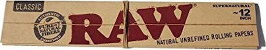 Raw Huge Foot Long Cigarette Rolling Papers 20 sheets 1pcs