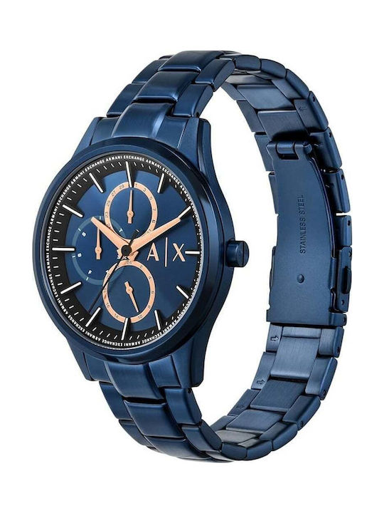 Armani Exchange Ρολόι Μπαταρίας με Μεταλλικό Μπρασελέ Armani Exchange Ρολόι Μπαταρίας με Μεταλλικό Μπρασελέ