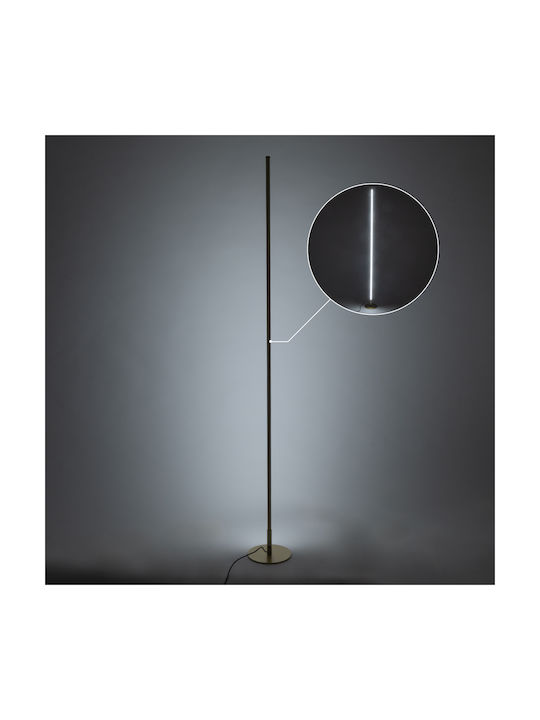 GloboStar Daluma LED Φωτιστικό Δαπέδου Υ160xΜ18εκ. με Ρυθμιζόμενο Λευκό Φως 2640lm Χρυσό