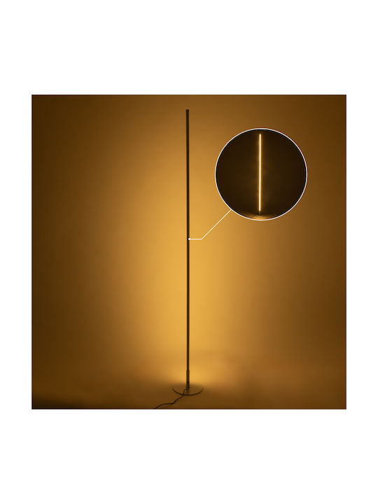 GloboStar Daluma LED Φωτιστικό Δαπέδου Υ160xΜ18εκ. με Ρυθμιζόμενο Λευκό Φως 2640lm Λευκό