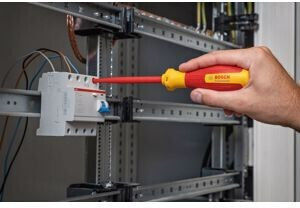 Bosch Electrician VDE Screwdriver Cross