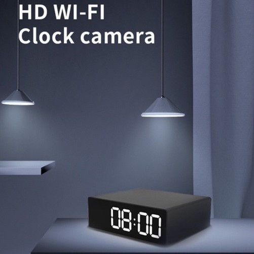 Versteckte Kamera WiFi Uhr 1080p mit Steckplatz für Speicherkarte