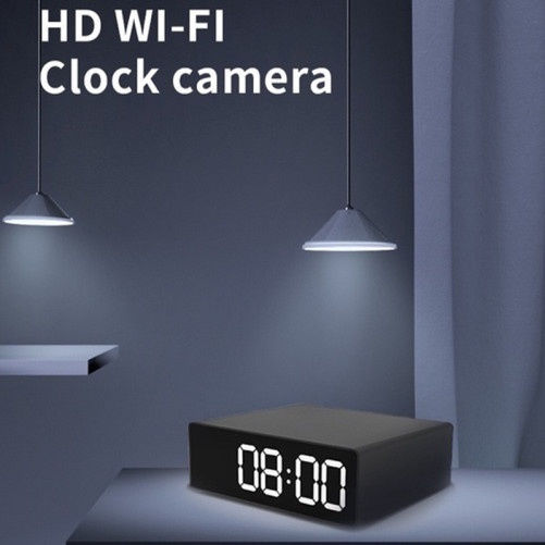 Versteckte Kamera WiFi Uhr 1080p mit Steckplatz für Speicherkarte