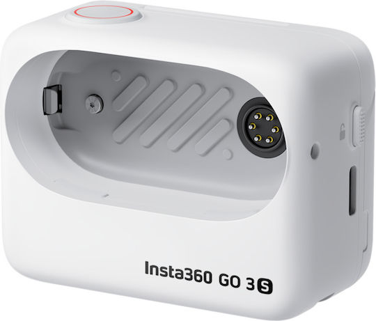 GO 3S 64GB Екшън Камера 4K Ultra HD 360° Подводна Стандартна с Екран 2" и Wi-Fi Арктическо Бяло
