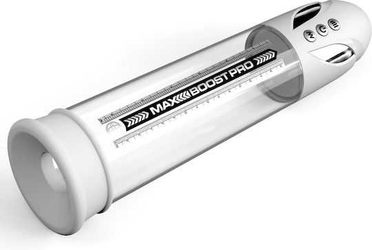 Pipedream Max Boost Pro Flow Pompa Penis Transparent
