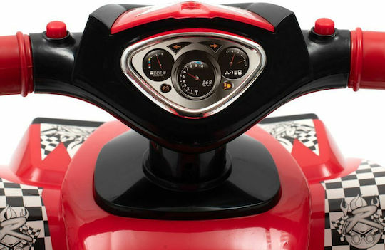 BabyMix Quad Mașină Ride On Pentru 12+ Luni Roșie