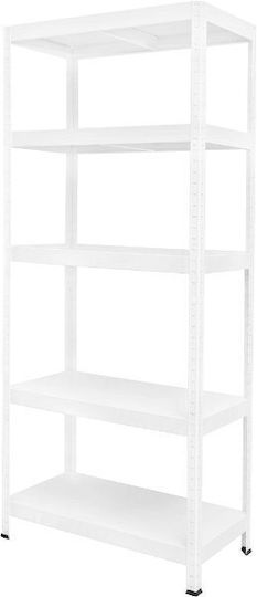 Kovona Drumy Ραφιέρα Dexion 60x40x180εκ. με 5 Ράφια Συνολικής Αντοχής 650kg