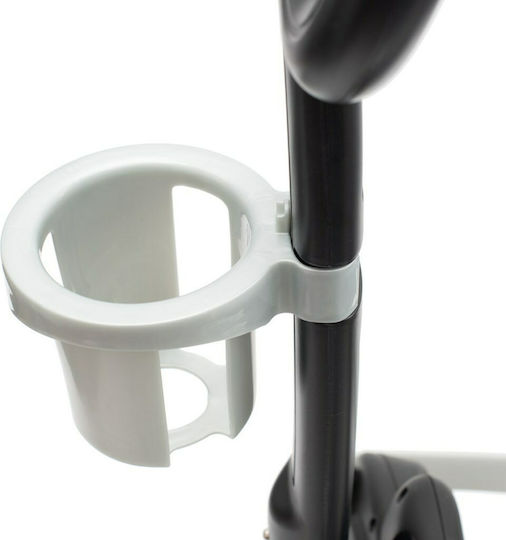 BabyMix Baby Lauflernhilfe Ride On mit Elterngriff für 12+ Monate Weiß