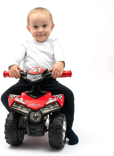 BabyMix Quad Mașină Ride On Pentru 12+ Luni Roșie