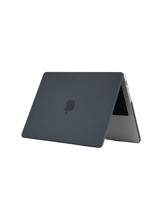Husă Techsuit Ultrashell Mat Negru pentru Macbook Air 13" 2017 Husă Techsuit Ultrashell Mat Negru pentru Macbook Air 13" 2017