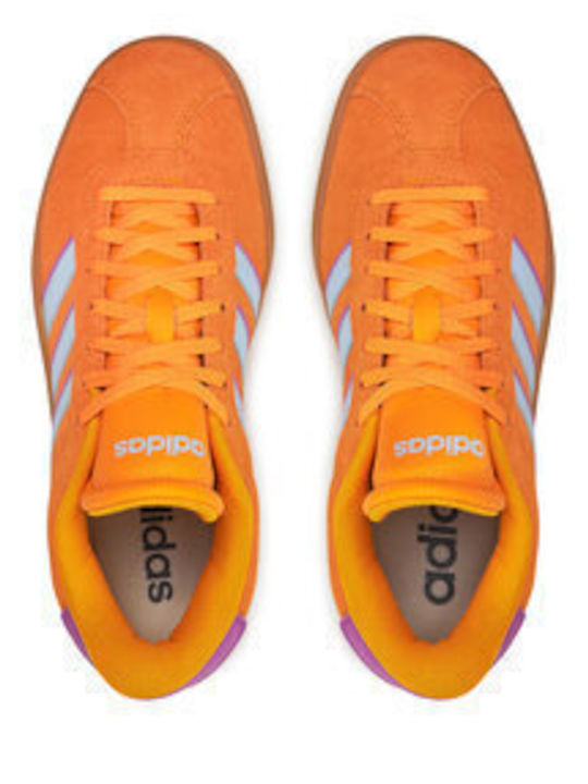 Vl Court Bold Flatforms Sneakers Orange