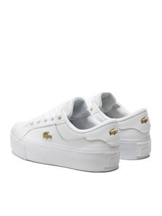 Ziane Flatforms Sneakers White