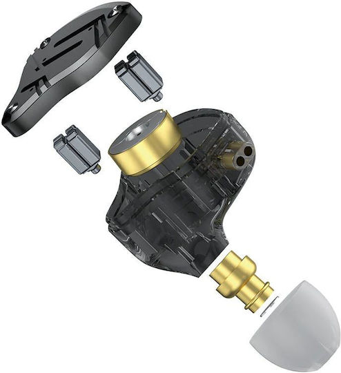 KZ Ακουστικά Ψείρες In Ear Zs10 Pro Γκρι