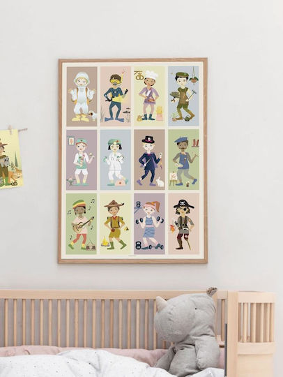 ViSSEVASSE Детски Постер When I Grow Up 30x40бр