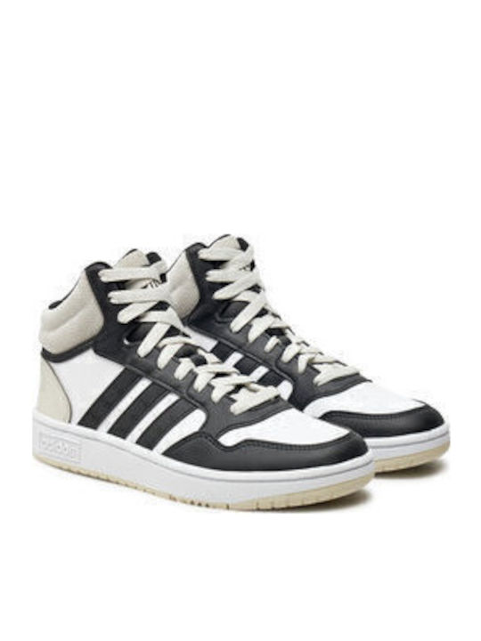 Hoops Kinder Sneakers Hoch Schwarz