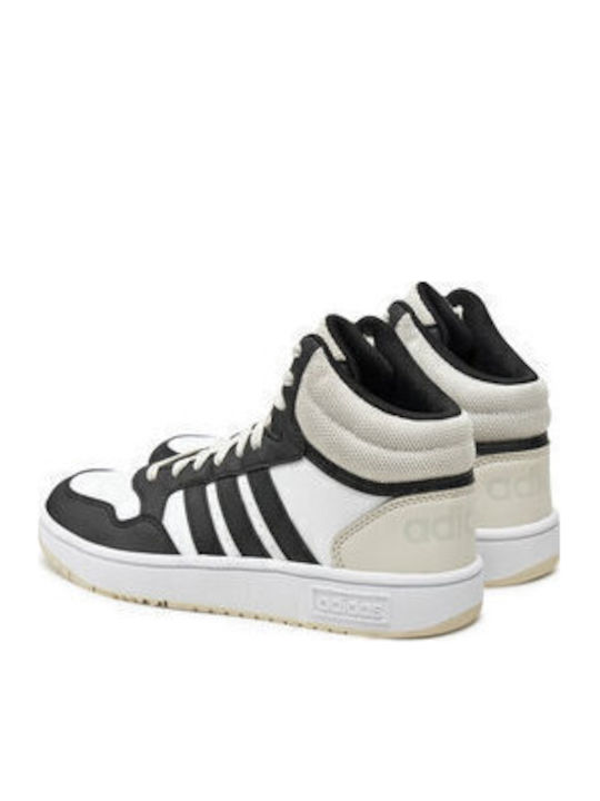 Hoops Kinder Sneakers Hoch Schwarz