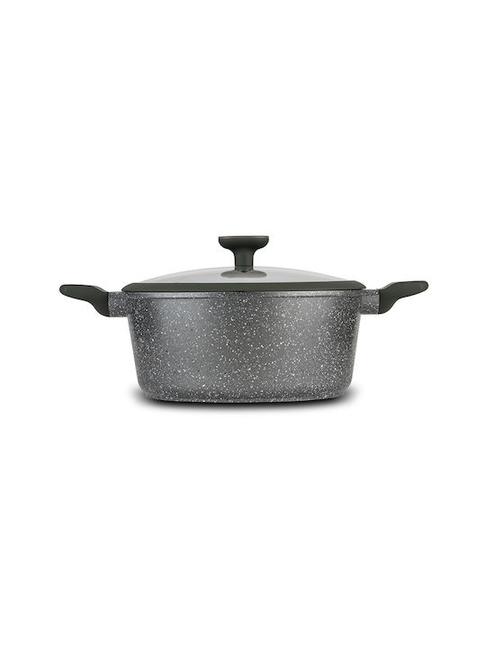 Nava Tiefer Topf aus Aluminium 6.4Es / 28cm