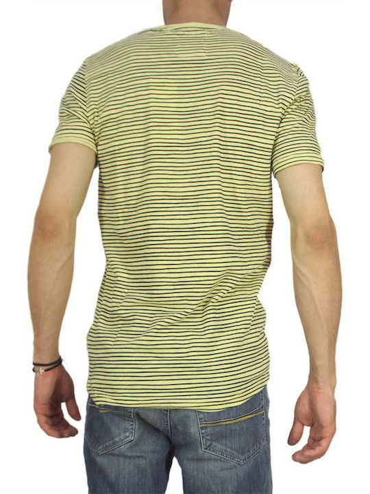 Minimum Men's Short Sleeve T-shirt Yellow