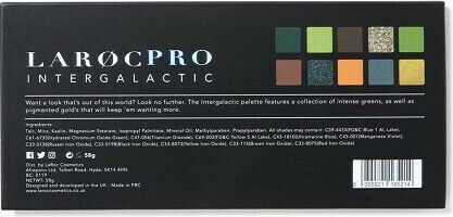Laroc Eyeshadow Palette Παλέτα με Σκιές Ματιών σε Στερεή Μορφή 58gr