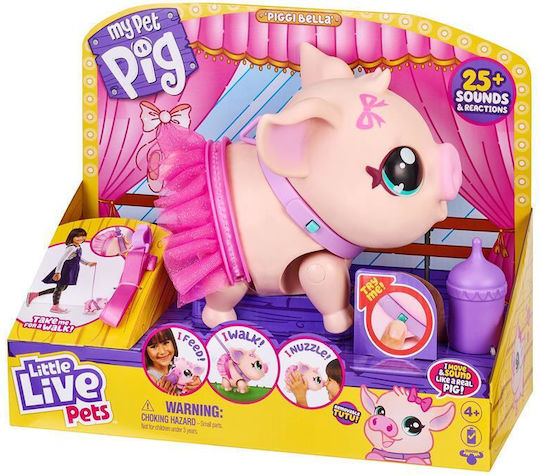 Giochi Preziosi Little Live Pets Lucky Прасенце Балеринка Електронна Детска Играчка за 4+ години