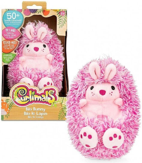 Giochi Preziosi Plüschhase Curlimals Bibi Bunny Bibi Bunny - Rosa für 3+ Jahre