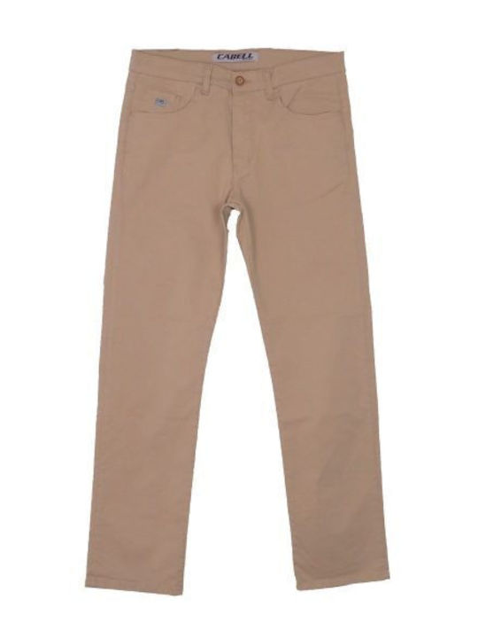 Cabbell 515 Men's Trousers Capardina Beige