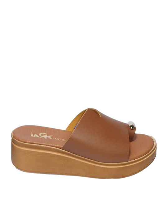 Platforme dama Anatomic Tabac maro