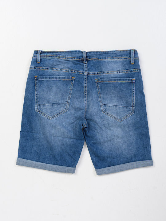 Magan Jeans Men's Shorts Jeans Blue