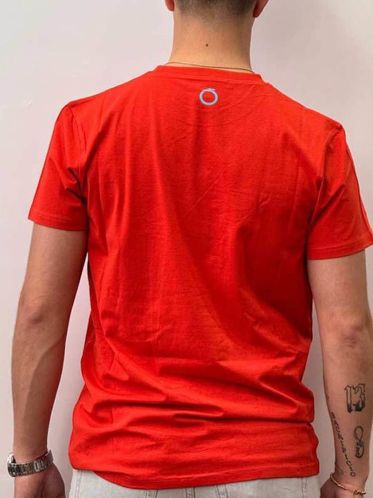 Trussardi Men's Short Sleeve T-shirt RED