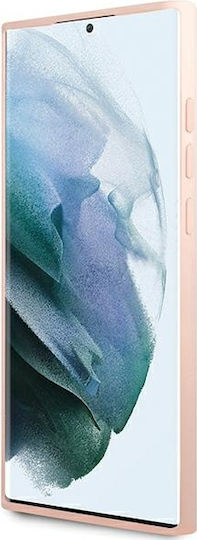 Karl Lagerfeld Choupette Umschlag Rückseite Silikon Rosa (Galaxy S23 Ultra)
